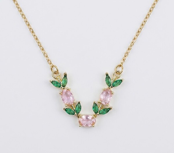 Florium™ Solitaire Pendant Necklace [PNSS-34C]
