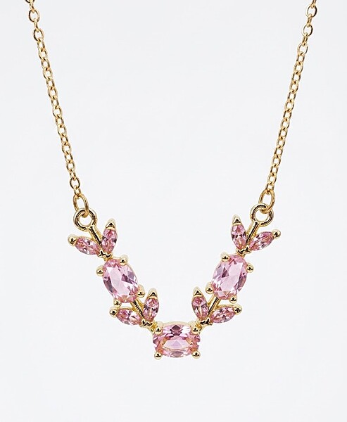 Florium™ Solitaire Pendant Necklace [PNSS-34D]