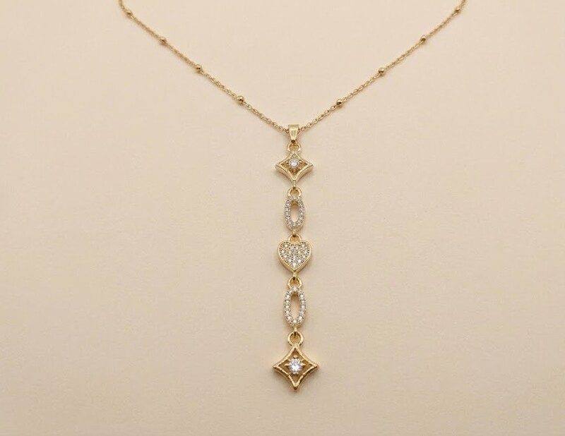 Florium™ Solitaire Pendant Necklace [PNSS-36]