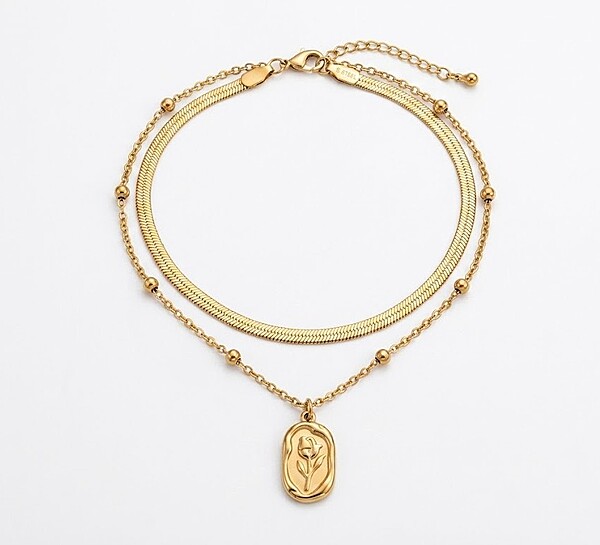 Florium™ Solitaire Pendant Necklace [PNSS-37]