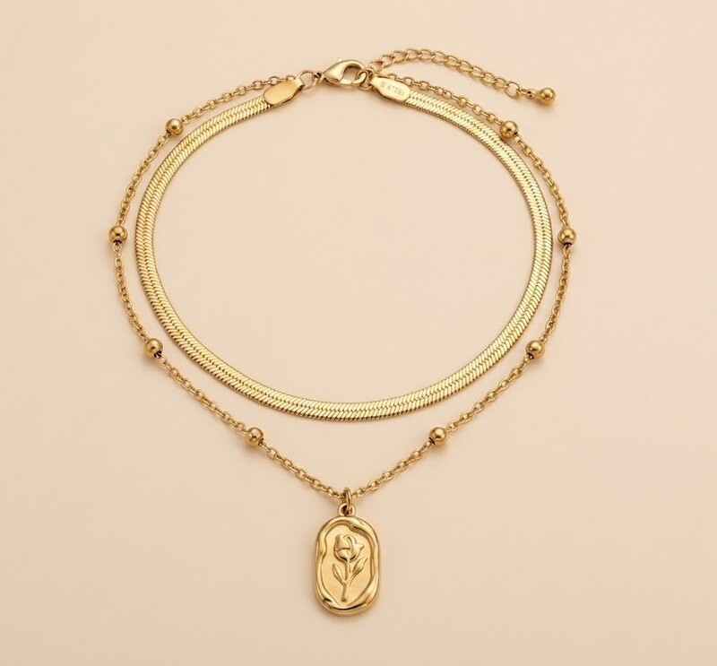 Florium™ Solitaire Pendant Necklace [PNSS-37]