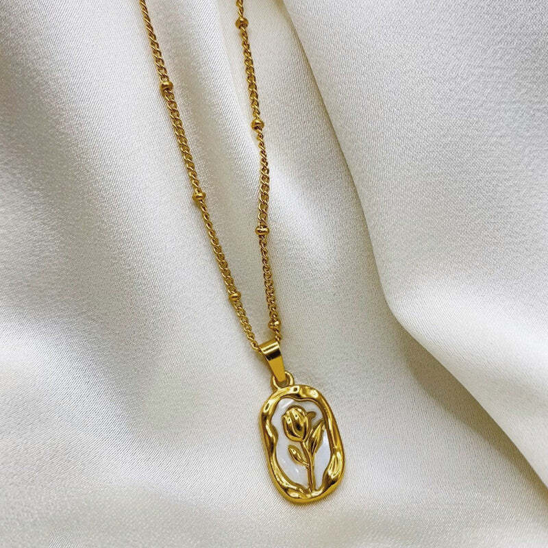 Florium™ Solitaire Pendant Necklace [PNSS-38]
