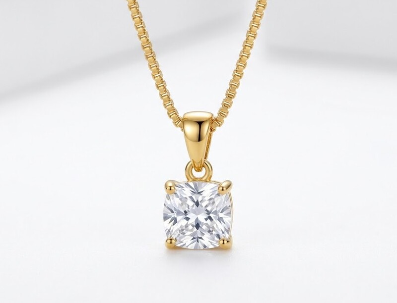 Florium™ Solitaire Pendant Necklace [PNSS-39]