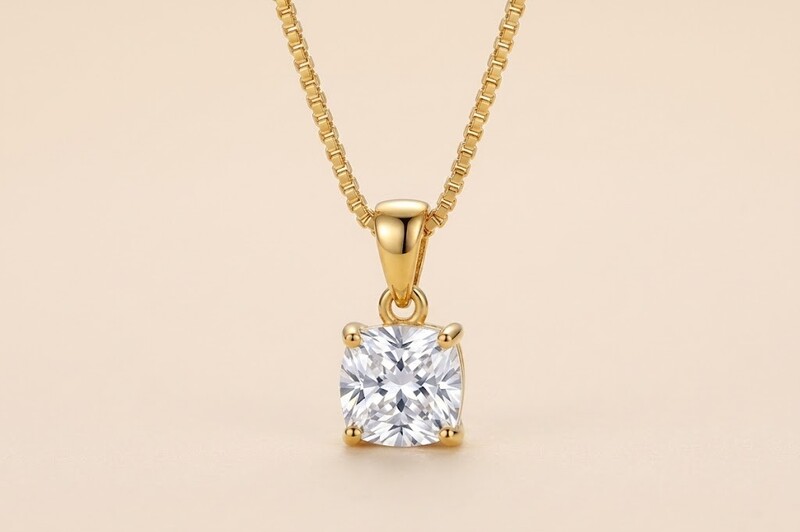 Florium™ Solitaire Pendant Necklace [PNSS-39]
