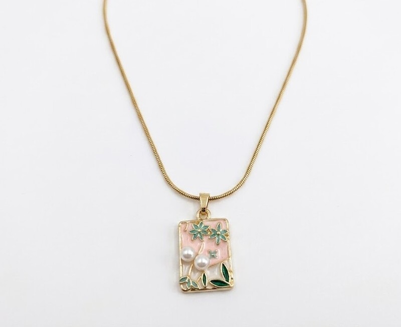 Florium™ Solitaire Pendant Necklace [PNSS-40]