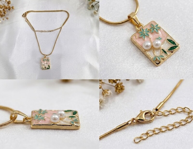 Florium™ Solitaire Pendant Necklace [PNSS-40]