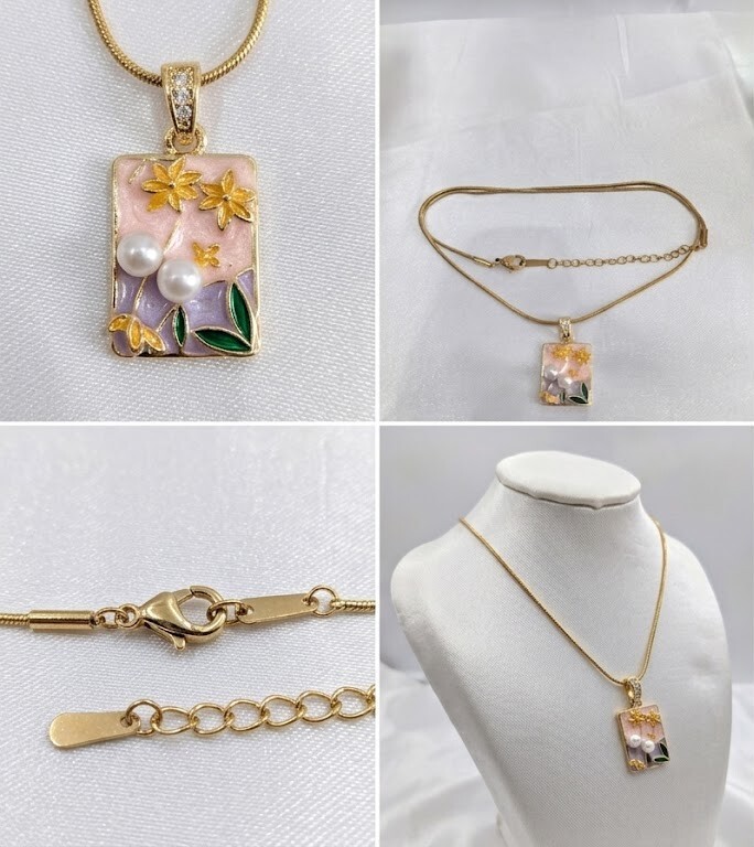 Florium™ Solitaire Pendant Necklace [PNSS-40]