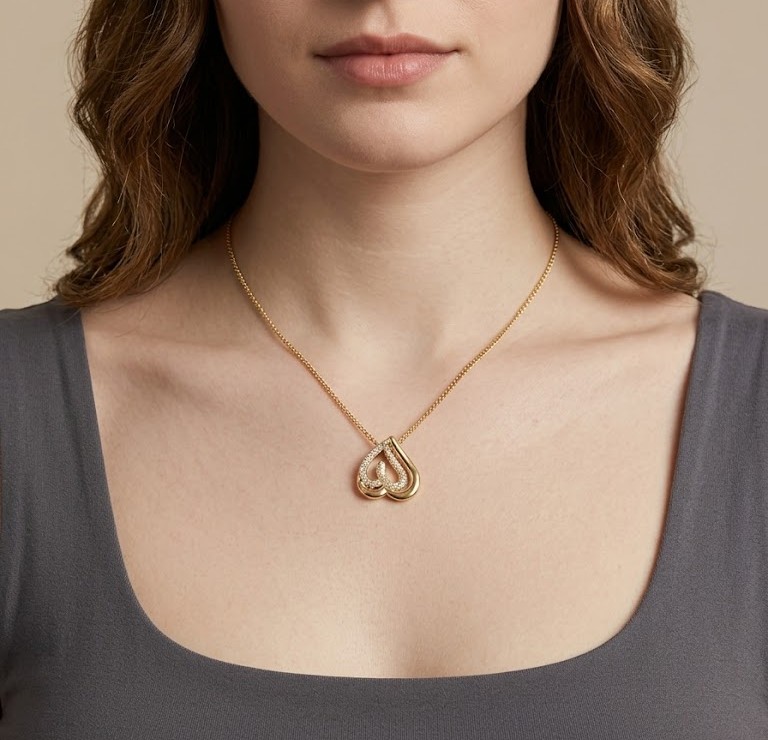 Florium™ Solitaire Pendant Necklace [PNSS-44]