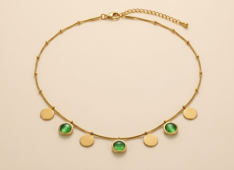 Florium™ Solitaire Pendant Necklace [PNSS-45A]
