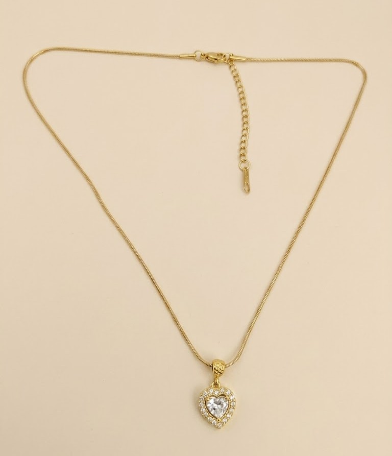 Florium™ Solitaire Pendant Necklace [PNSS-47]