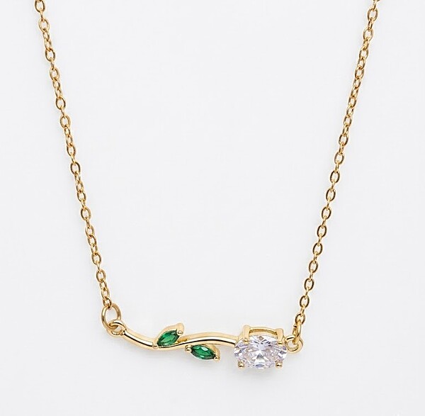 Florium™ Solitaire Pendant Necklace [PNSS-53]
