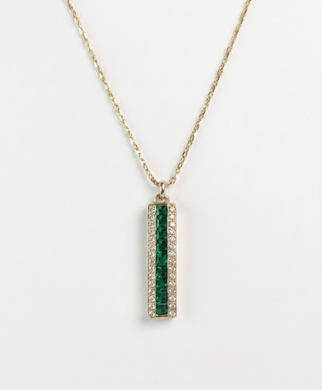 Florium™ Solitaire Pendant Necklace [PNSS-54]