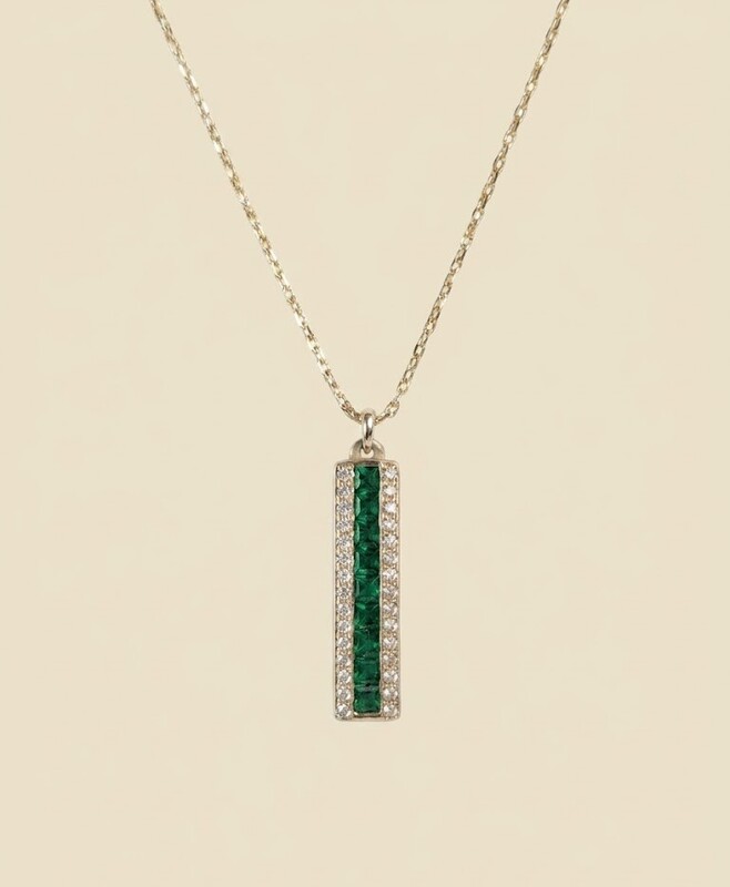 Florium™ Solitaire Pendant Necklace [PNSS-54]