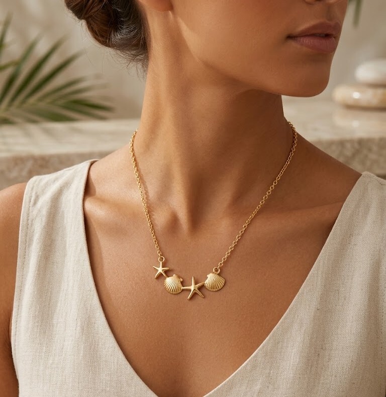 Florium™ Solitaire Pendant Necklace [PNSS-55]