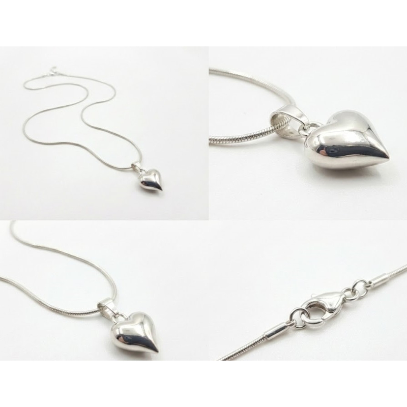 Florium™ Solitaire Pendant Necklace [PNSS-07B]