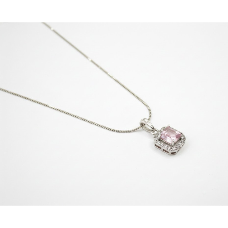 Florium™ Solitaire Pendant Necklace [PNSS-09A]