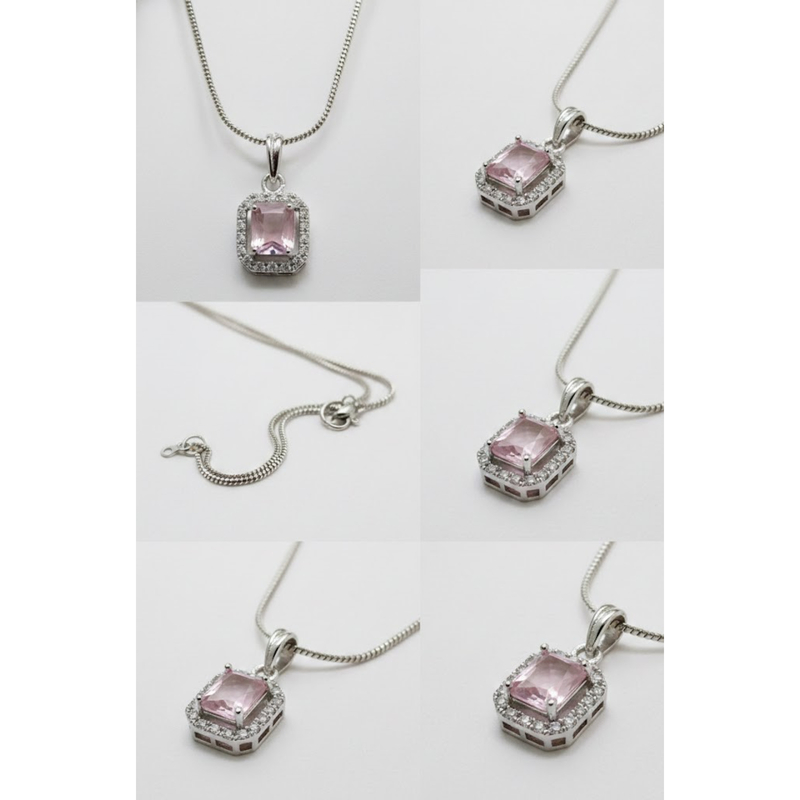 Florium™ Solitaire Pendant Necklace [PNSS-09A]