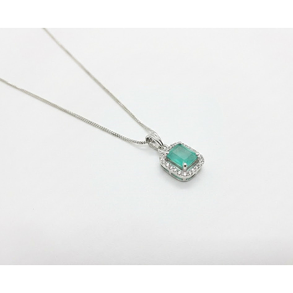 Florium™ Solitaire Pendant Necklace [PNSS-09D]