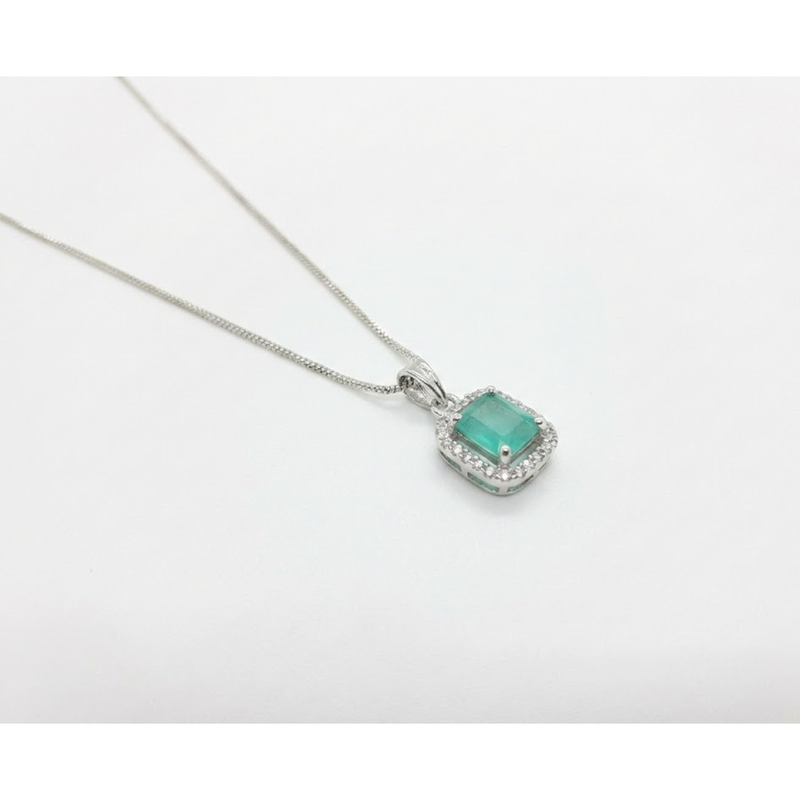 Florium™ Solitaire Pendant Necklace [PNSS-09D]