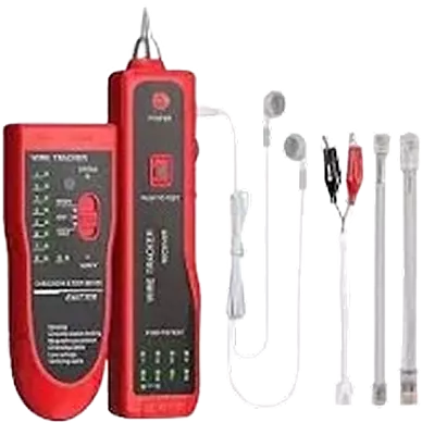 WIRE TRACKER NETWORK CABLE DETECTOR LAN TESTER ETHERNET RJ11 RJ45 CAT 5 CAT 6 WITH POE SUPPORT 801XR