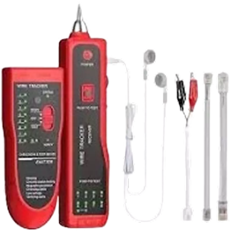 WIRE TRACKER NETWORK CABLE DETECTOR LAN TESTER ETHERNET RJ11 RJ45 CAT 5 CAT 6 WITH POE SUPPORT 801XR