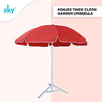 Ponjee Thick Cloth Windproof Garden Umbrella Ponjee Thick Cloth Windproof Garden Umbrella
