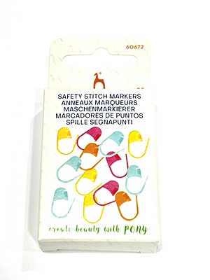 Pony stitch marker