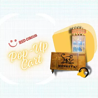 POP UP CART - MONKEY 47 BAR