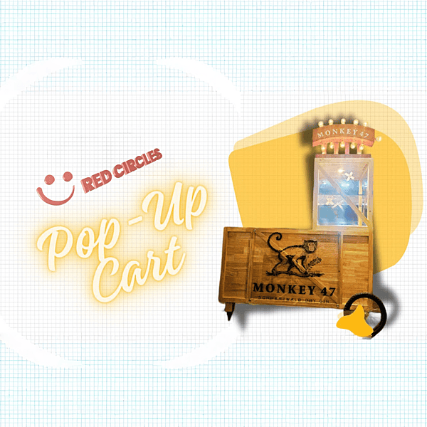 POP UP CART - MONKEY 47 BAR