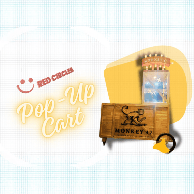 POP UP CART - MONKEY 47 BAR