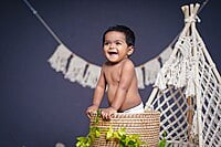 Macrame Teepee Tent - 3 Feet