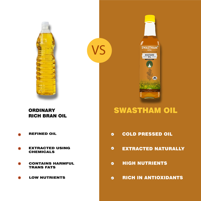 wood pressed mustard oil 1ltr