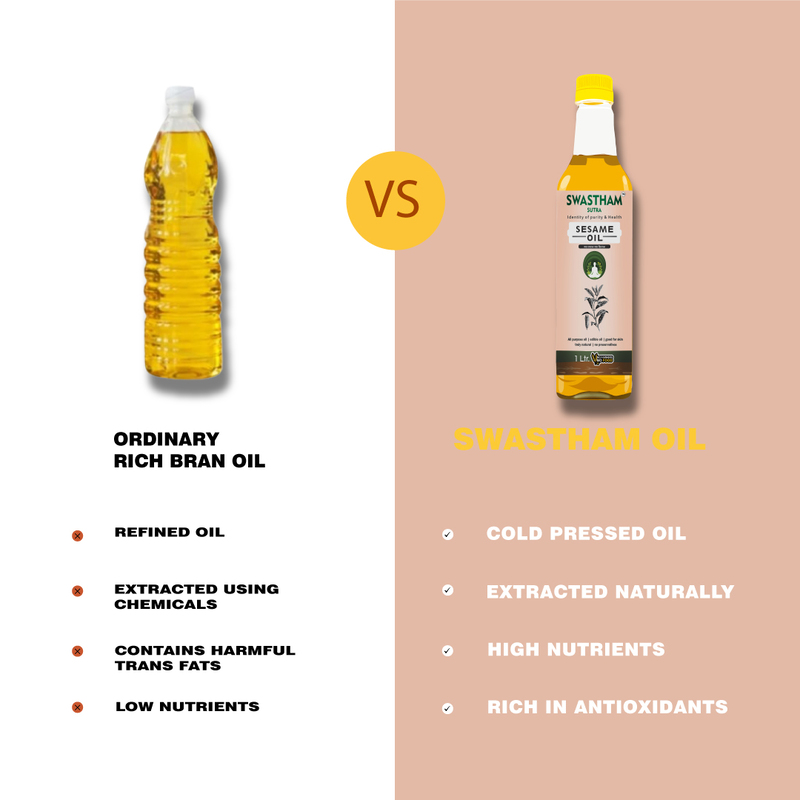 wood pressed sesame oil  1ltr