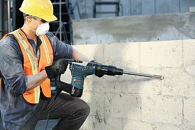 SDS Max Concrete Rotary Hammer Machine, 6.8Kg 40mm GBH5-40D Electric 06112690F0: Bosch SDS Max Concrete Rotary Hammer Machine, 6.8Kg 40mm GBH5-40D Electric 06112690F0: Bosch