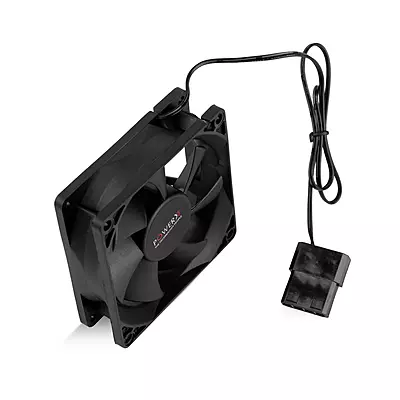 POWERX 80MM 7-Blade Normal Cooling Fan – Black POWERX 80MM 7-Blade Normal Cooling Fan – Black