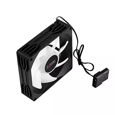 POWERX 90MM 7-Blade RGB Cooling Fan – Black