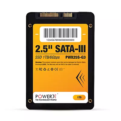 Power-X 2.5" SATA 3.0 SSD 1 TB Power-X 2.5" SATA 3.0 SSD 1 TB