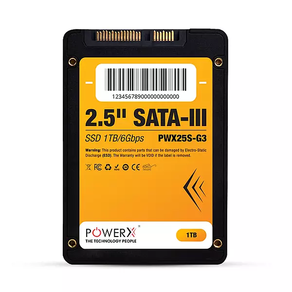 Power-X 2.5" SATA 3.0 SSD 1 TB Power-X 2.5" SATA 3.0 SSD 1 TB