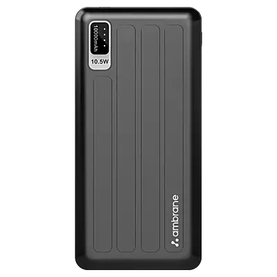 Power Bank Ambrane 10000mAh PP129 Black