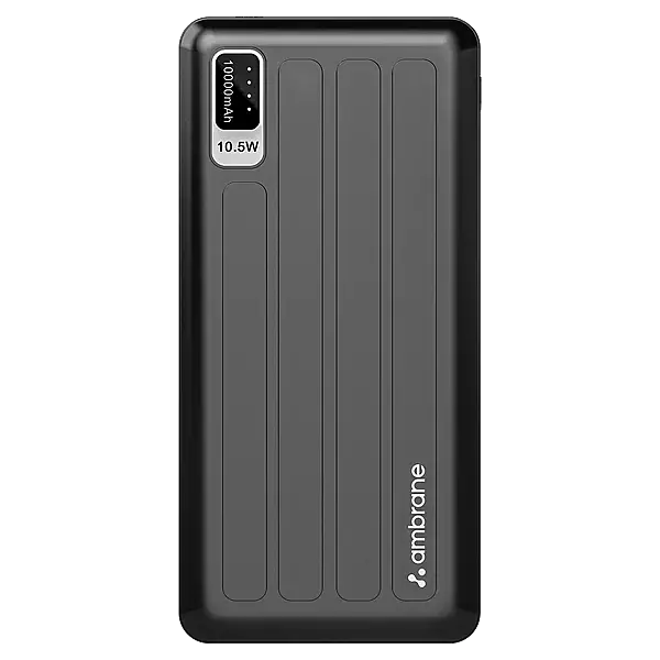 Power Bank Ambrane 10000mAh PP129 Black