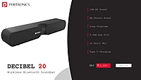 Soundbar Portronics Decibel