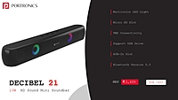 Soundbar Portronics Decibel