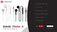 Earphones Portronics