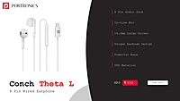 Earphones Portronics