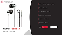 Earphones Portronics
