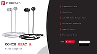 Earphones Portronics