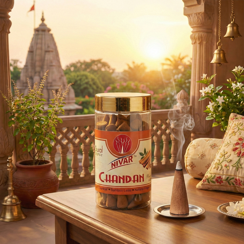 Chandan/sandal (Cones)