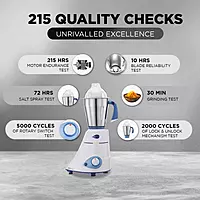 PREETHI MIXIE BLUE LEAF PLATINUM 110VOLTS 3JAR 550W