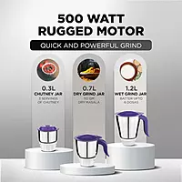 PREETHI MIXIE CROWN 500W 3JAR