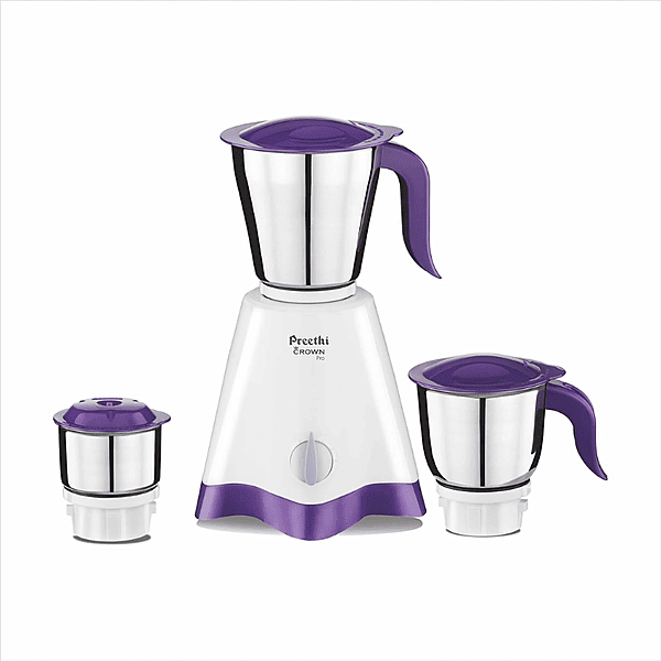 PREETHI MIXIE CROWN PRO 600W 3JAR